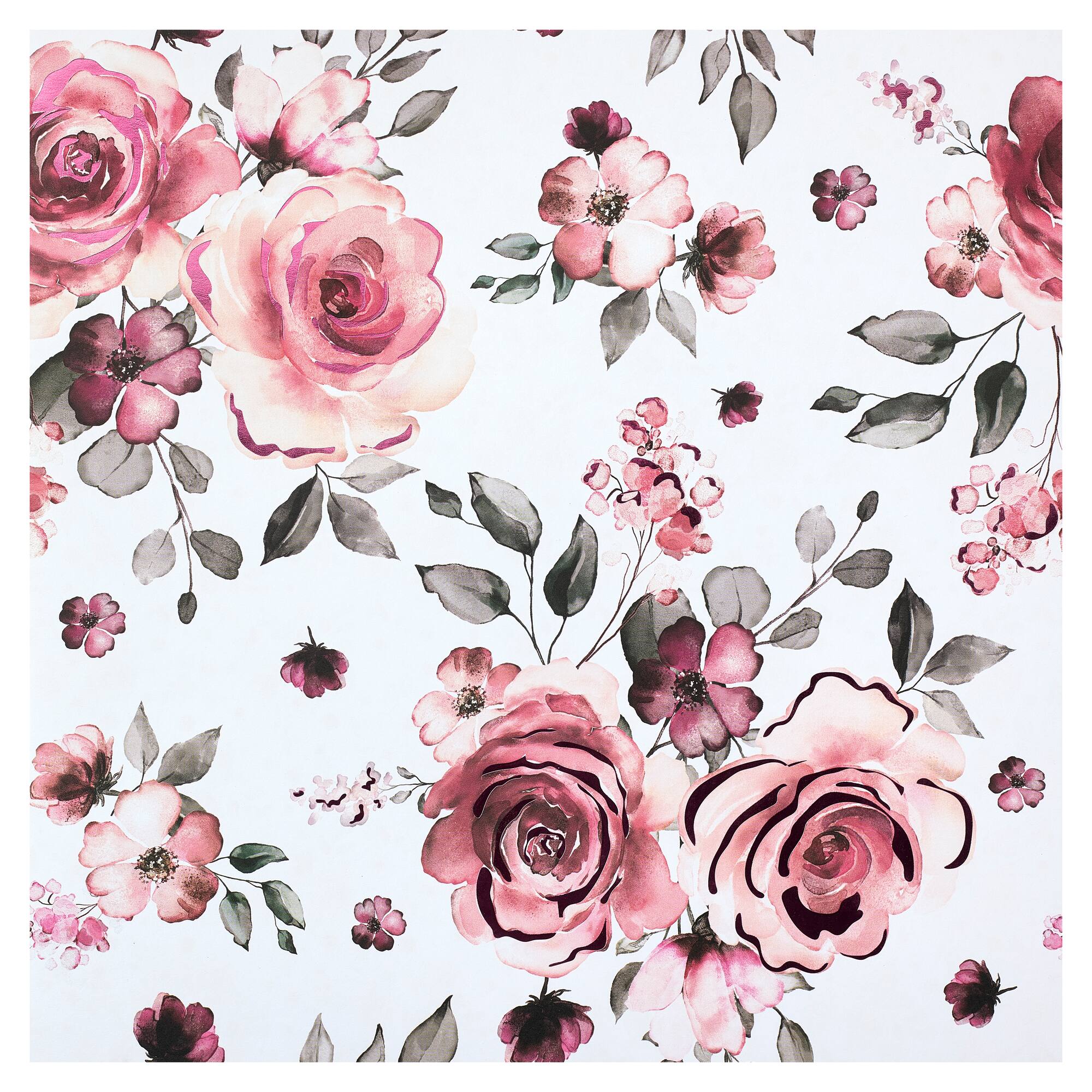 Pack: Pink Roses Cardstock by Recollections